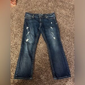 Miss Me JEANS The M Series X1024EP2 Easy Capri 33 from The Buckle #1459